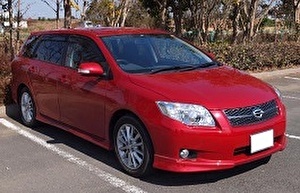 Шины на Toyota Corolla Fielder 2006