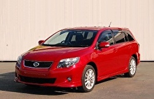 Шины на Toyota Corolla Fielder 2011