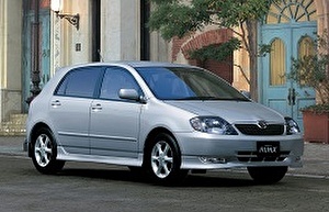 Шины на Toyota Corolla Runx 2001