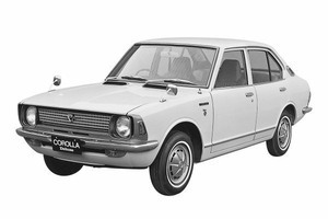 Шины на Toyota Corolla 1970