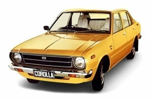 Шины на Toyota Corolla 1974