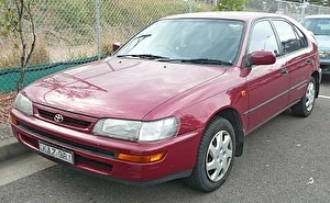 Шины на Toyota Corolla 1996