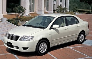 Шины на Toyota Corolla 2005