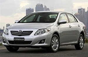 Шины на Toyota Corolla 2010