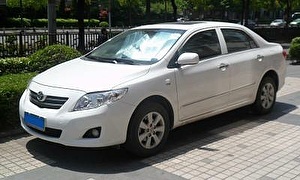 Шины на Toyota Corolla 2012