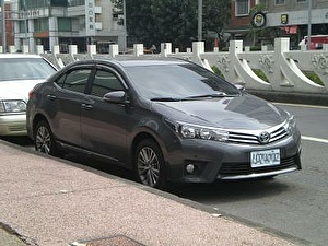 Шины на Toyota Corolla 2015