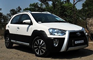 Шины на Toyota Etios Cross 2014