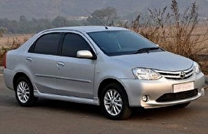 Шины на Toyota Etios 2010