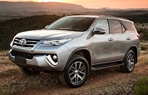 Шины на Toyota Fortuner 2016