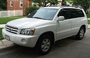 Шины на Toyota Highlander 2001