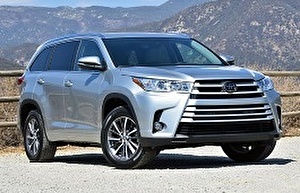 Шины на Toyota Highlander 2018