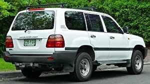 Шины на Toyota Land Cruiser 100 GX 1998