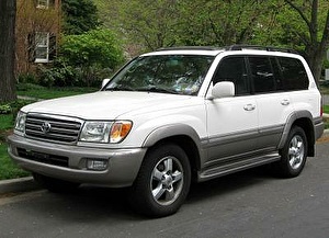 Шины на Toyota Land Cruiser 100 GX 2003