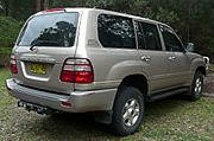 Шины на Toyota Land Cruiser 100 GX 2005