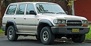 Шины на Toyota Land Cruiser 80 1990