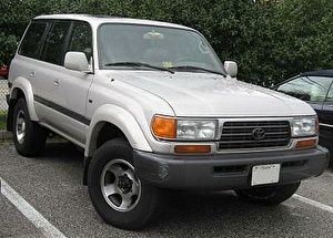 Шины на Toyota Land Cruiser 80 1993