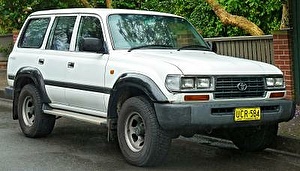 Шины на Toyota Land Cruiser 80 1995