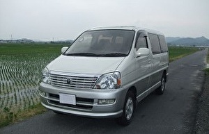 Шины на Toyota Regius 2002