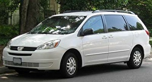 Шины на Toyota Sienna 2004