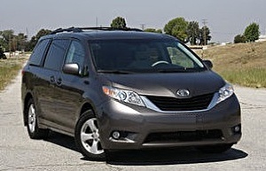 Шины на Toyota Sienna 2012