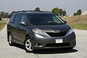 Шины на Toyota Sienna 2013