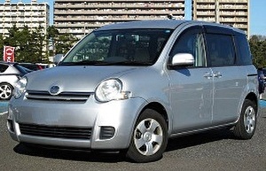 Шины на Toyota Sienta 2006