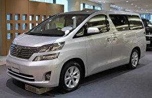 Шины на Toyota Vellfire 2009