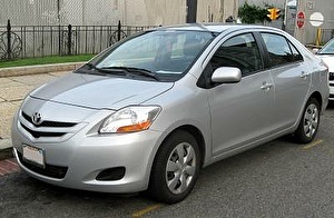 Шины на Toyota Yaris 2006