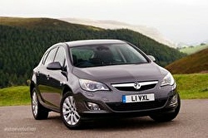 Шины на Vauxhall Astra 2012