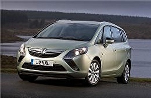 Шины на Vauxhall Zafira Tourer 2011