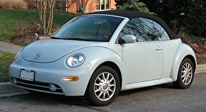 Шины на Volkswagen New Beetle 2004